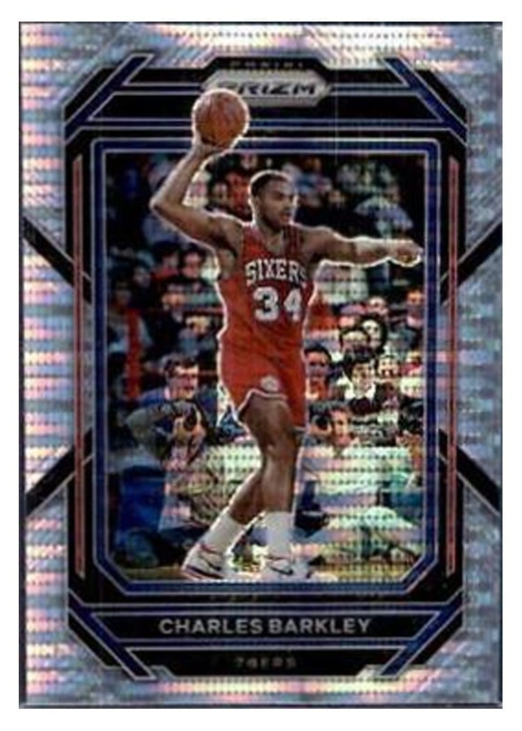 2022-23 Panini Prizm Base Set Charles Barkley #300 card