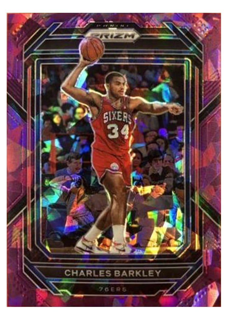 2022-23 Panini Prizm Base Set Charles Barkley #300 card