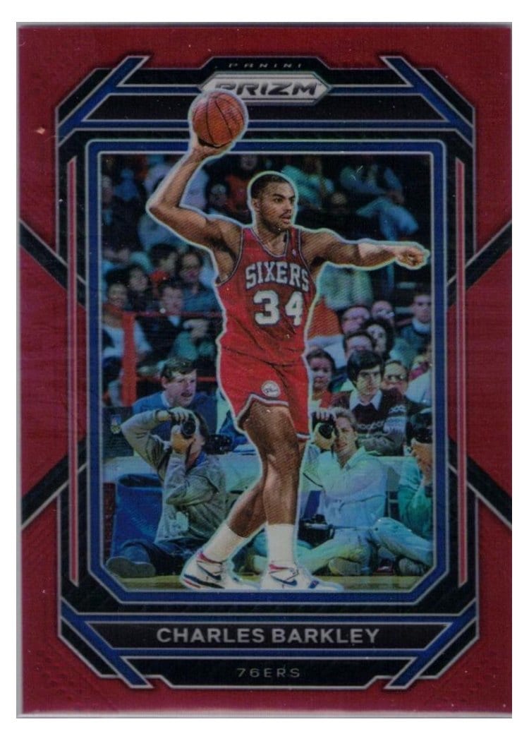 2022-23 Panini Prizm Base Set Charles Barkley #300 card