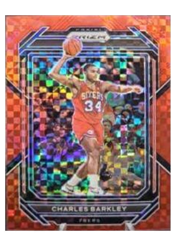 2022-23 Panini Prizm Base Set Charles Barkley #300 card