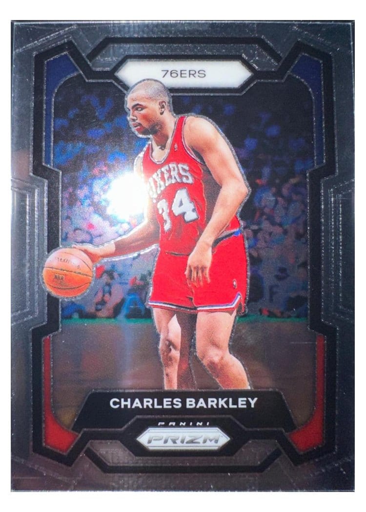 2023-24 Panini Prizm Base Set Charles Barkley #180 card