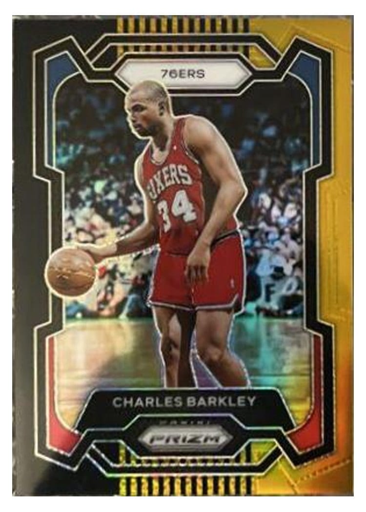 2023-24 Panini Prizm Base Set Charles Barkley #180 card