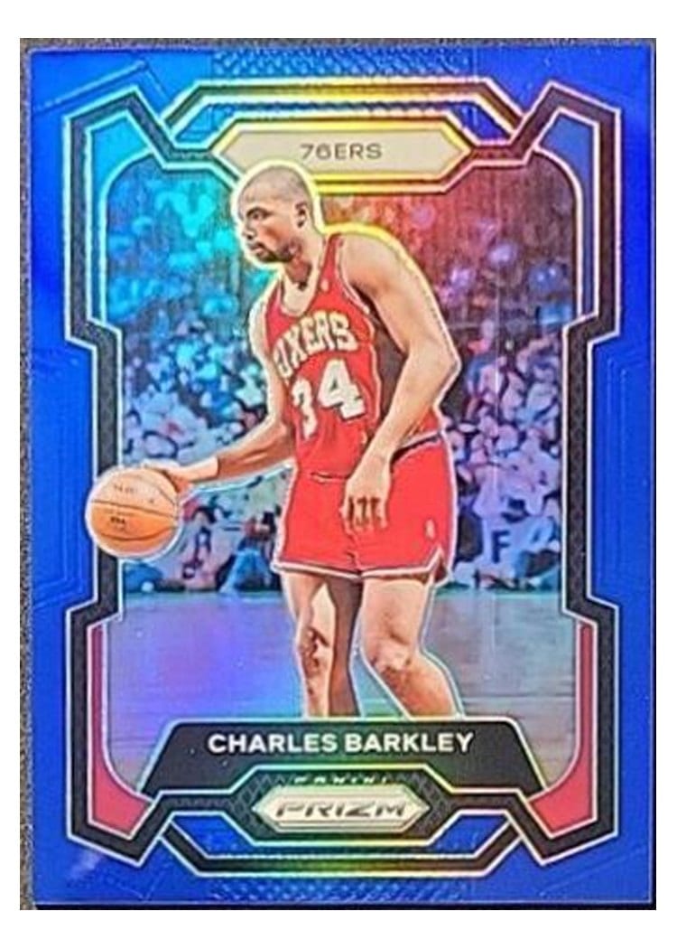 2023-24 Panini Prizm Base Set Charles Barkley #180 card