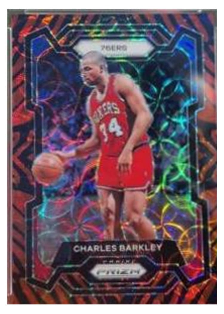 2023-24 Panini Prizm Base Set Charles Barkley #180 card