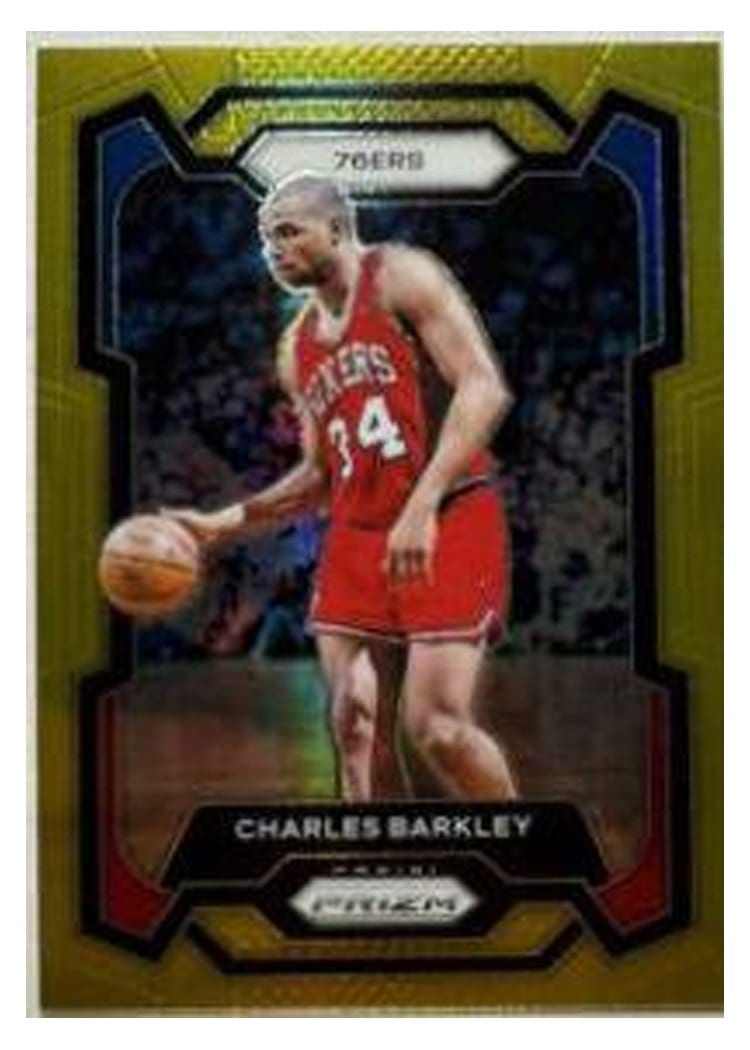 2023-24 Panini Prizm Base Set Charles Barkley #180 card