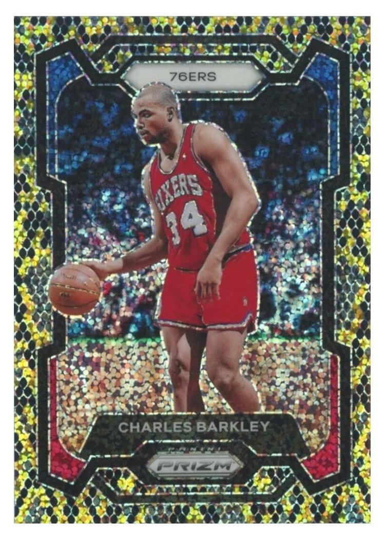 2023-24 Panini Prizm Base Set Charles Barkley #180 card