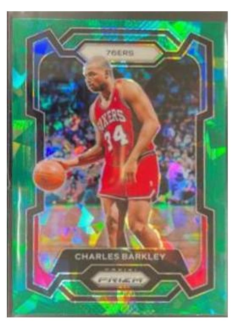 2023-24 Panini Prizm Base Set Charles Barkley #180 card
