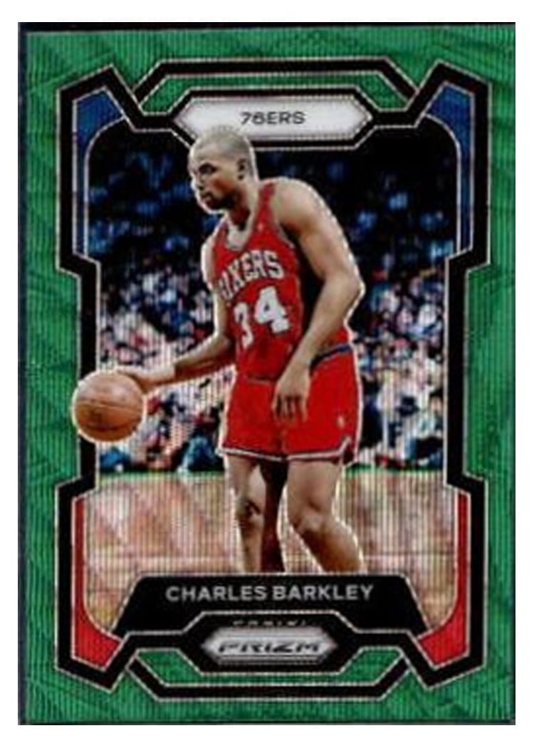 2023-24 Panini Prizm Base Set Charles Barkley #180 card
