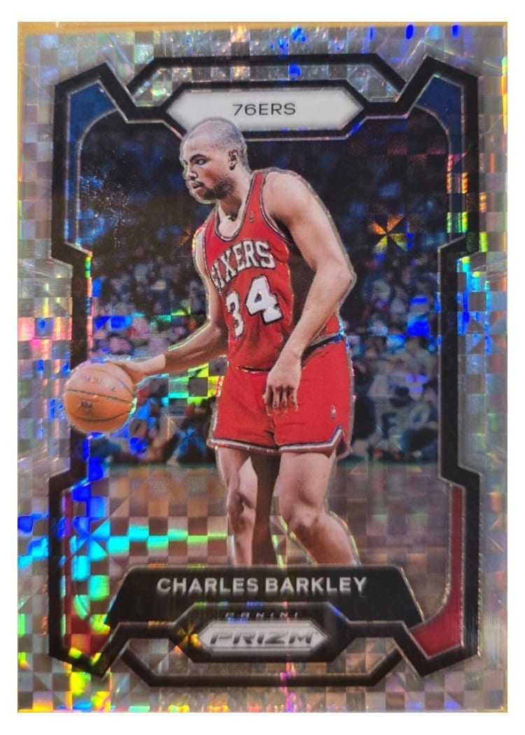 2023-24 Panini Prizm Base Set Charles Barkley #180 card