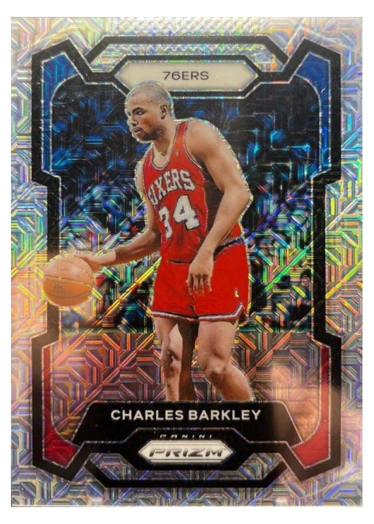 2023-24 Panini Prizm Base Set Charles Barkley #180 card