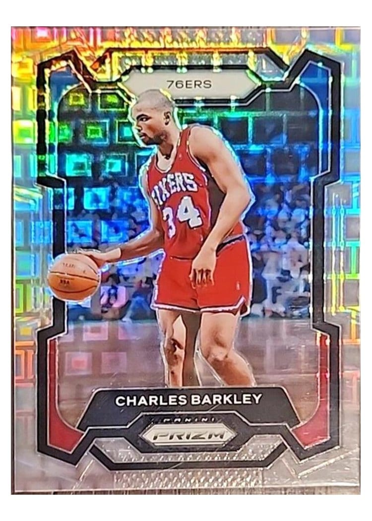 2023-24 Panini Prizm Base Set Charles Barkley #180 card