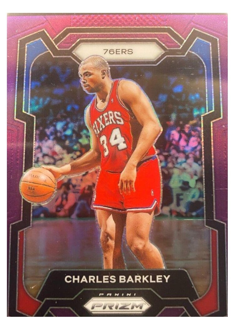 2023-24 Panini Prizm Base Set Charles Barkley #180 card