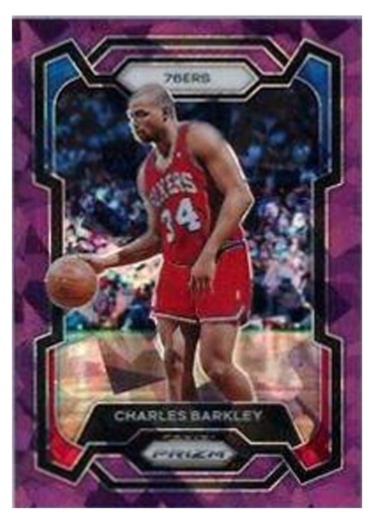 2023-24 Panini Prizm Base Set Charles Barkley #180 card
