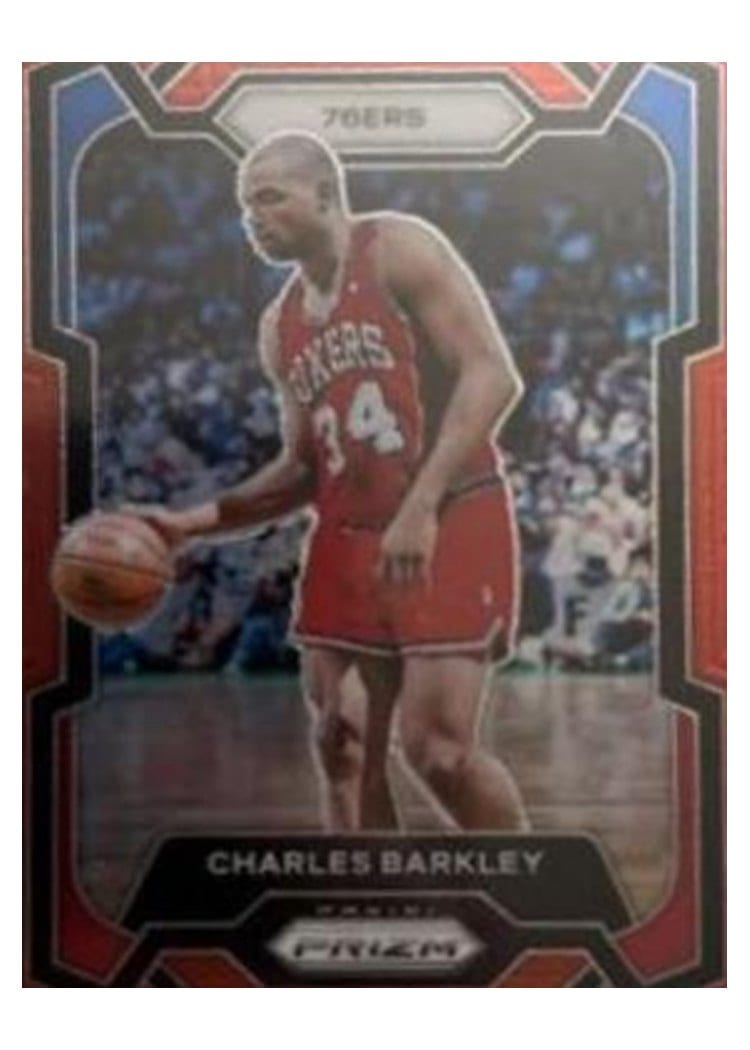 2023-24 Panini Prizm Base Set Charles Barkley #180 card