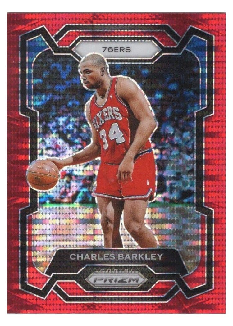 2023-24 Panini Prizm Base Set Charles Barkley #180 card