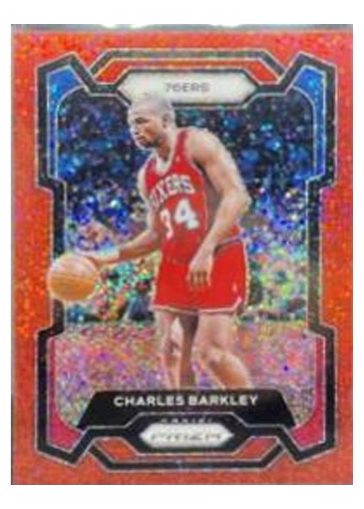 2023-24 Panini Prizm Base Set Charles Barkley #180 card