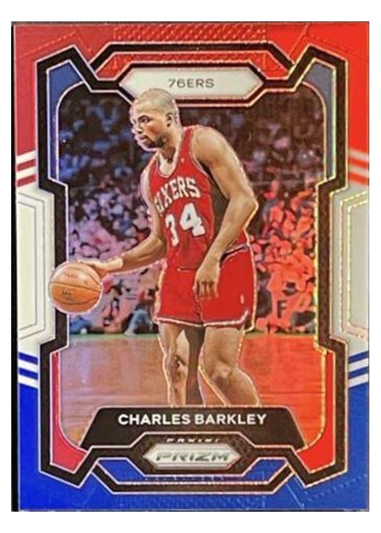 2023-24 Panini Prizm Base Set Charles Barkley #180 card