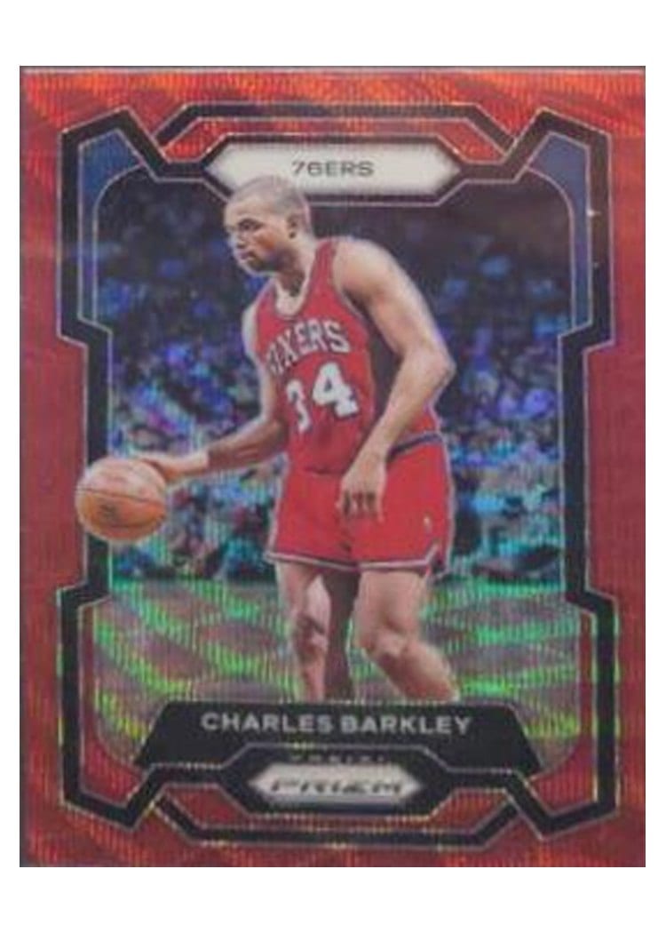 2023-24 Panini Prizm Base Set Charles Barkley #180 card