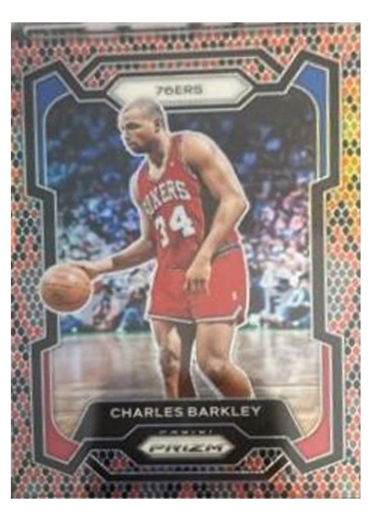 2023-24 Panini Prizm Base Set Charles Barkley #180 card