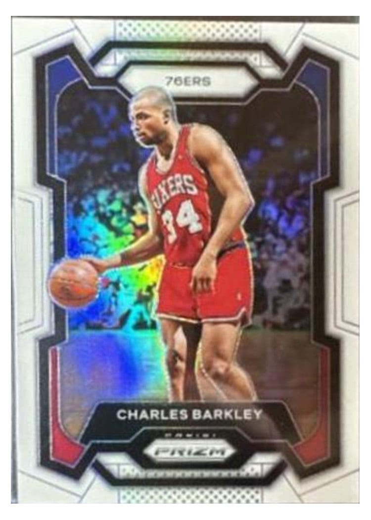2023-24 Panini Prizm Base Set Charles Barkley #180 card