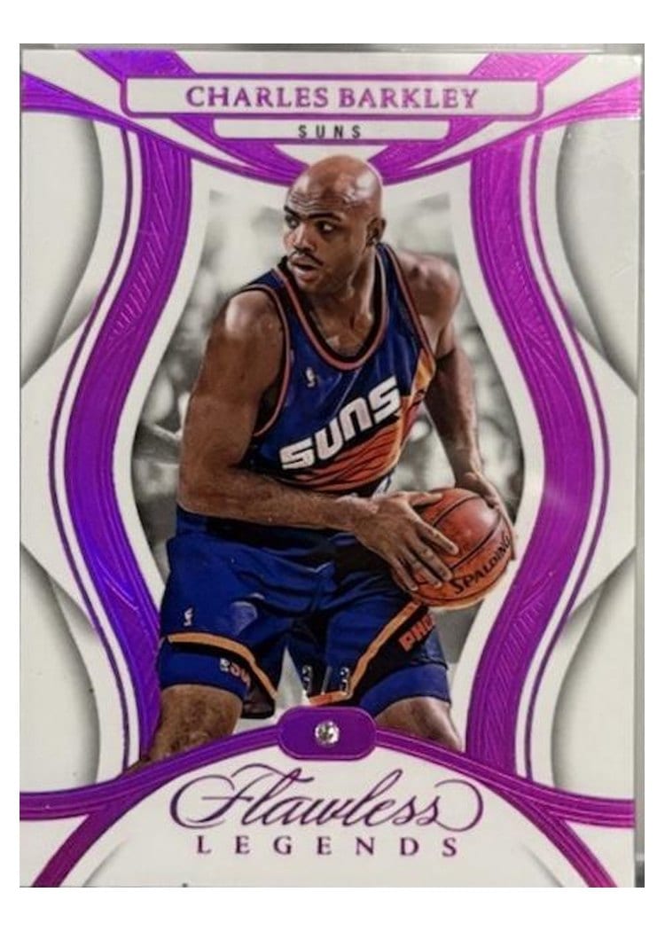2024-25 Panini Flawless Base Gems Charles Barkley Fuchsia #109 card