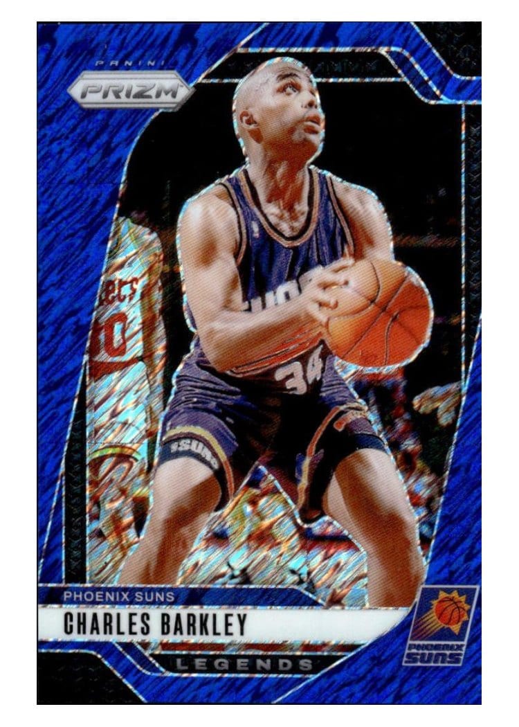 2024-25 Panini Prizm Base Set Charles Barkley Blue Shimmer FOTL #280 card
