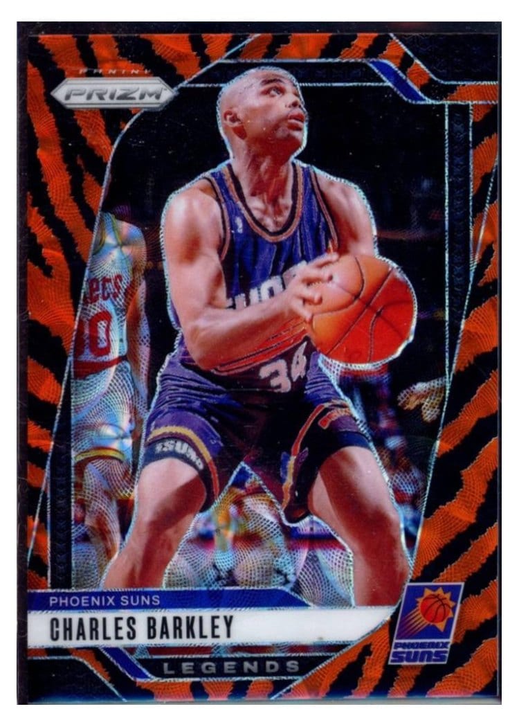 2024-25 Panini Prizm Base Set Charles Barkley Choice Tiger Stripe #280 card