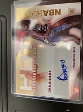 2021-22 Hoops Winter Hot Signatures Rookies Green Charles Bassey #HSR-CB card