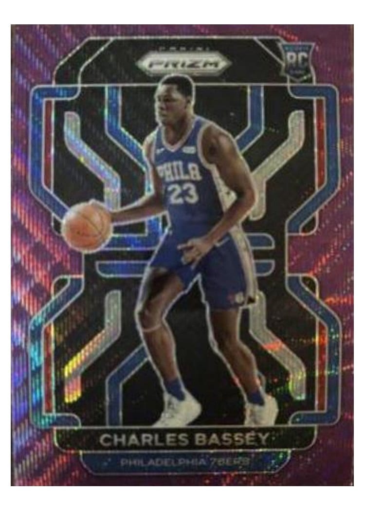 2021-22 Panini Prizm Base Set Charles Bassey #304 card