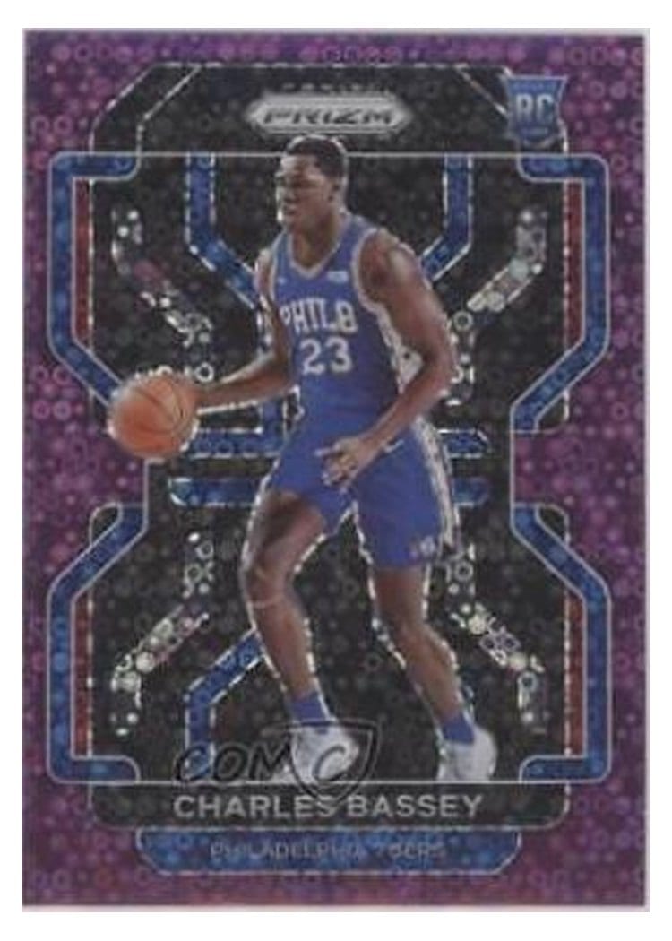 2021-22 Panini Prizm Base Set Charles Bassey #304 card