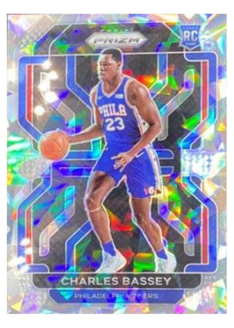 2021-22 Panini Prizm Base Set Charles Bassey #304 card