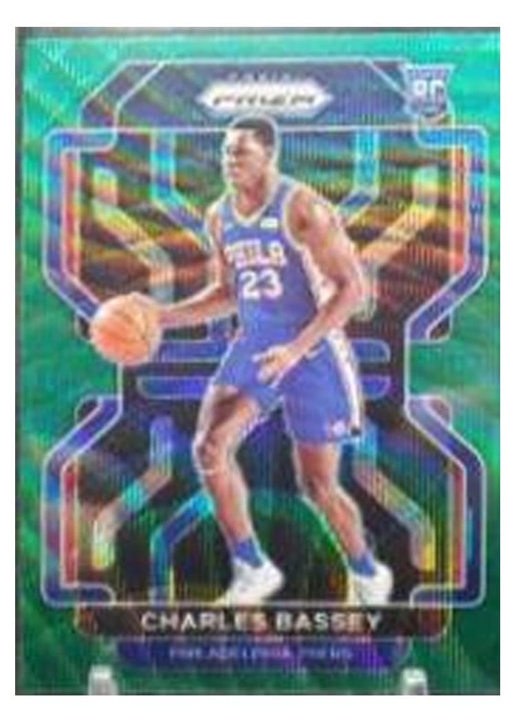 2021-22 Panini Prizm Base Set Charles Bassey #304 card