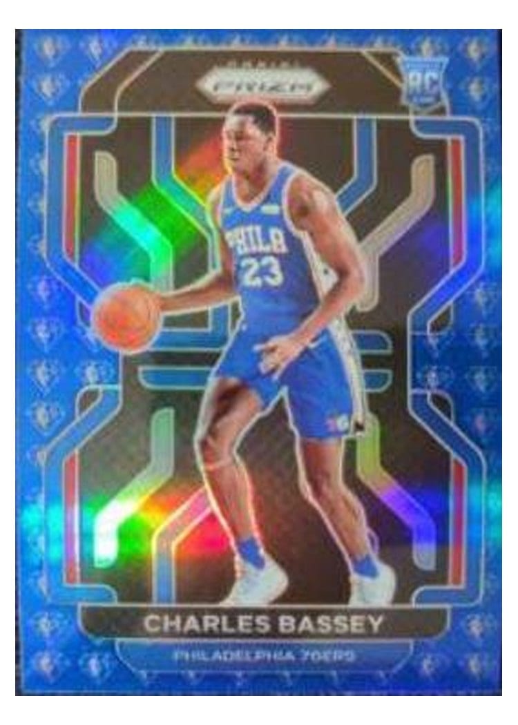 2021-22 Panini Prizm Base Set Charles Bassey #304 card