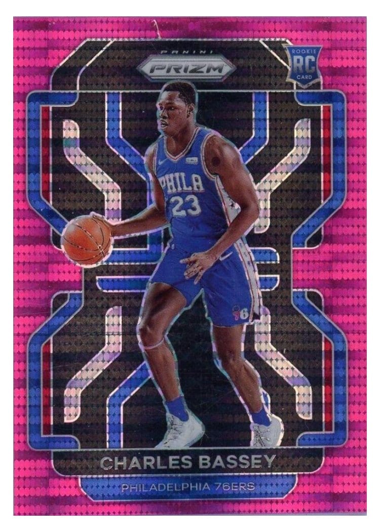 2021-22 Panini Prizm Base Set Charles Bassey #304 card