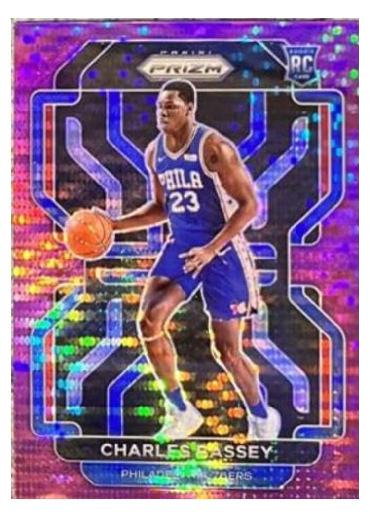 2021-22 Panini Prizm Base Set Charles Bassey #304 card