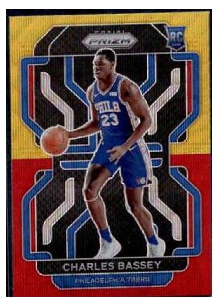2021-22 Panini Prizm Base Set Charles Bassey #304 card
