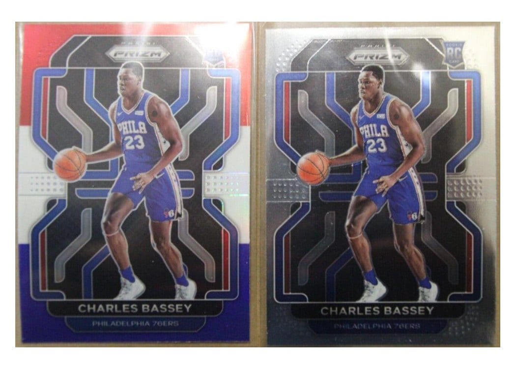 2021-22 Panini Prizm Base Set Charles Bassey #304 card
