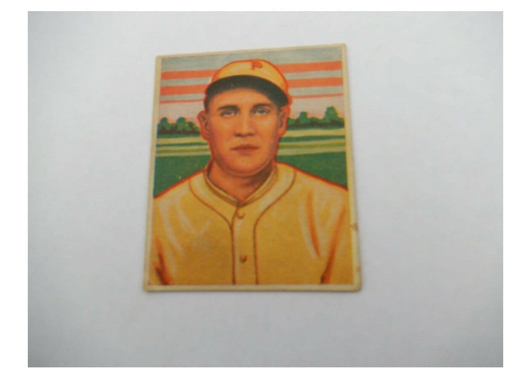 1933 George C. Miller Charles Chuck Klein card