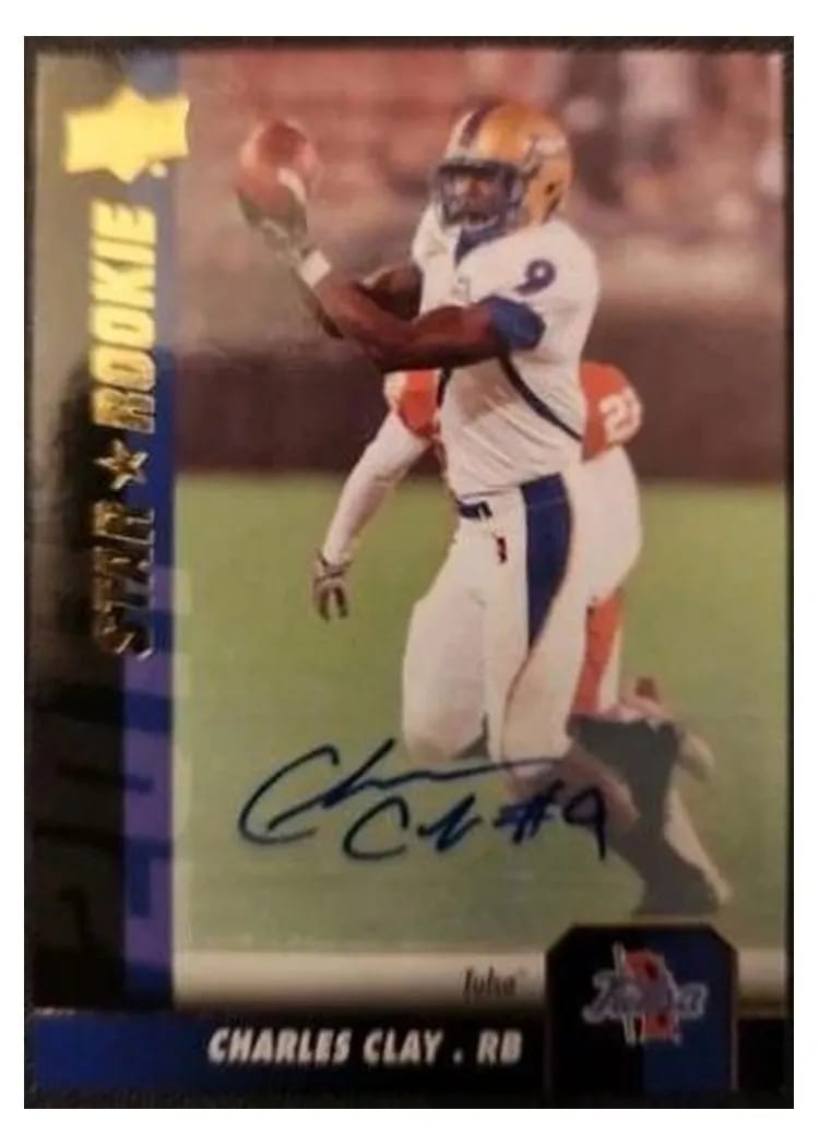 2011 Upper Deck Charles Clay Autograph #161 card