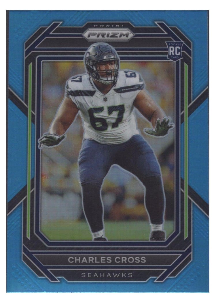 2022 Panini Prizm Base Set Charles Cross Light Blue #368 card