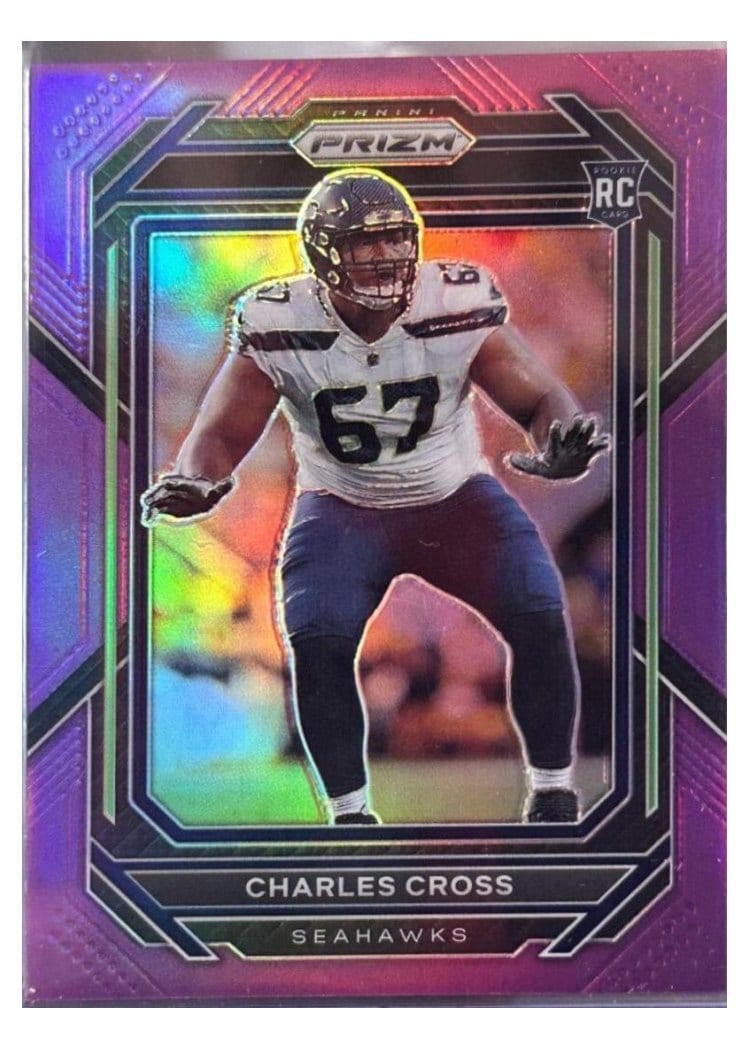 2022 Panini Prizm Base Set Charles Cross #368 card
