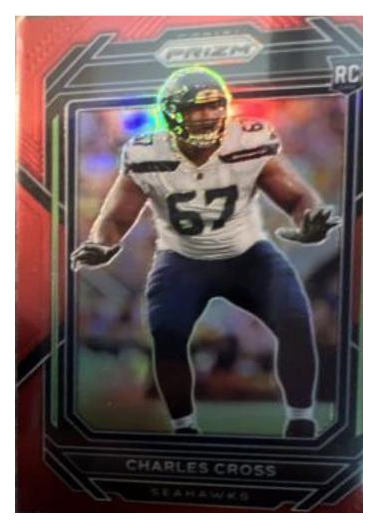 2022 Panini Prizm Base Set Charles Cross #368 card
