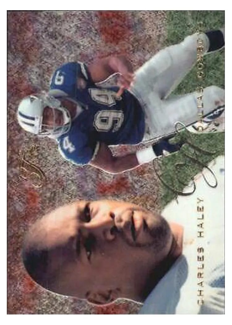 1995 Flair Charles Haley #52 card