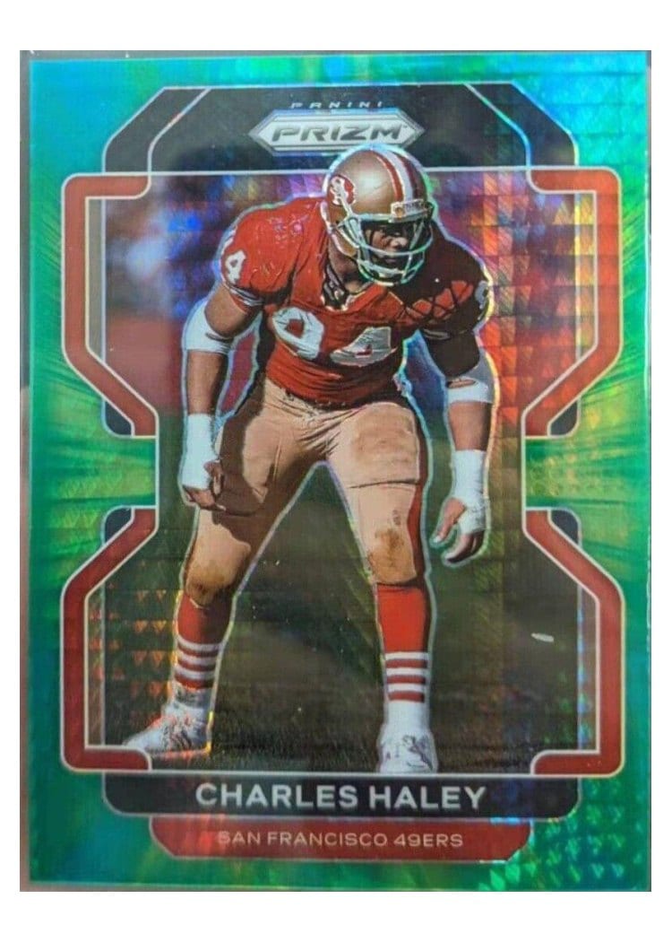 2021 Panini Prizm Base Set Charles Haley #62 card