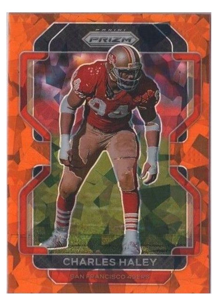 2021 Panini Prizm Base Set Charles Haley #62 card