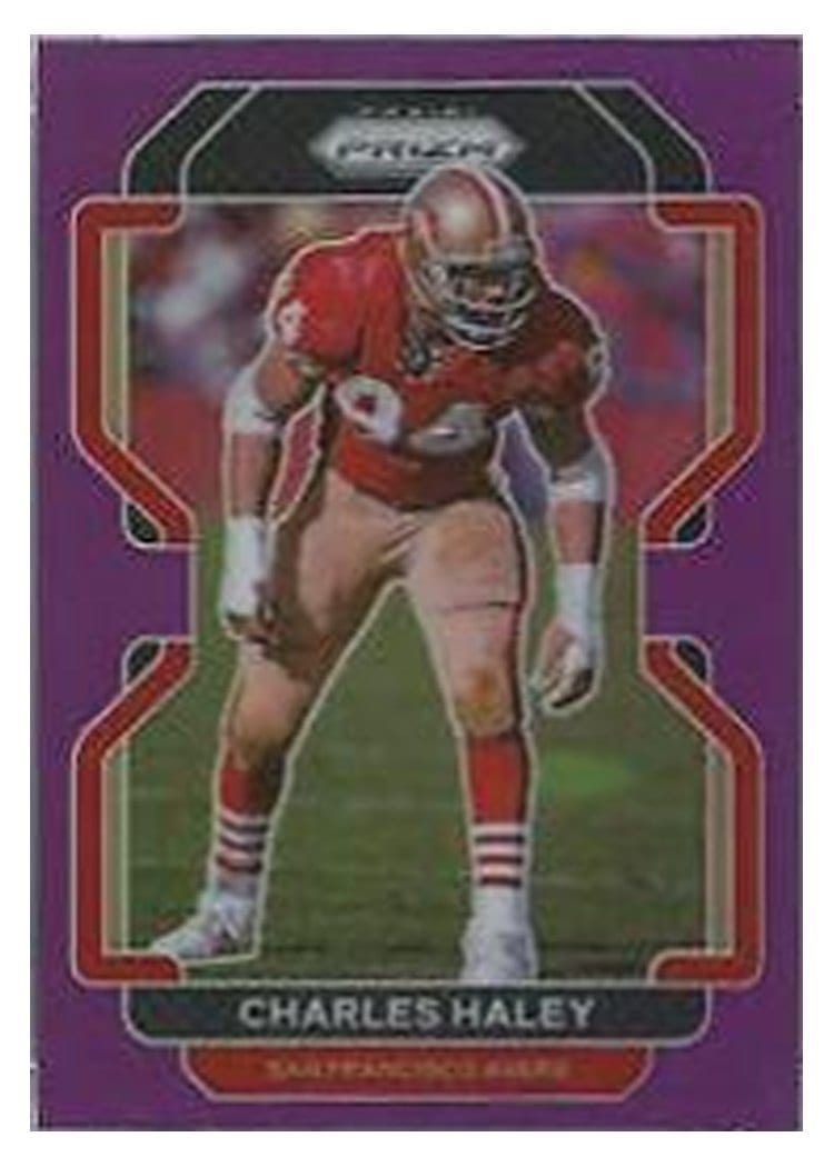 2021 Panini Prizm Base Set Charles Haley #62 card