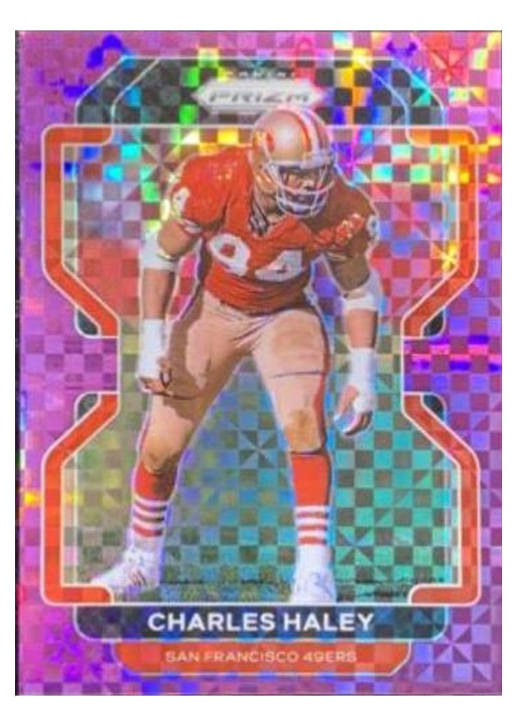 2021 Panini Prizm Base Set Charles Haley #62 card