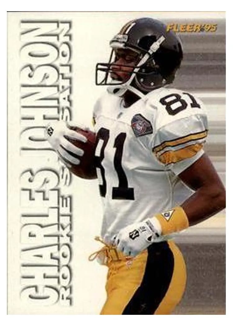 1995 Fleer Rookie Sensations Charles Johnson #10 card