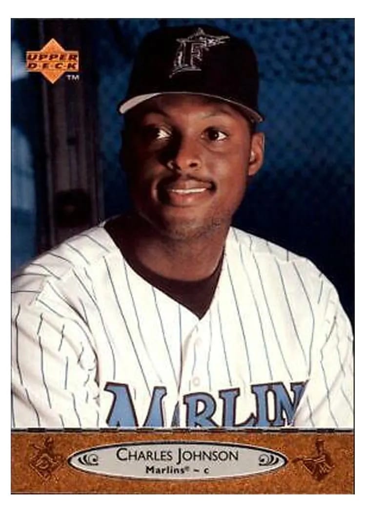 1996 Upper Deck Charles Johnson #73 card