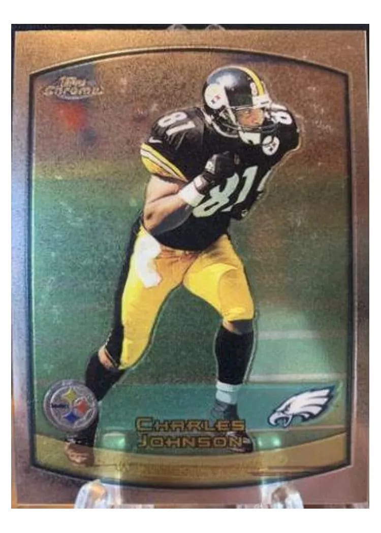 1999 Topps Chrome Charles Johnson #32 card